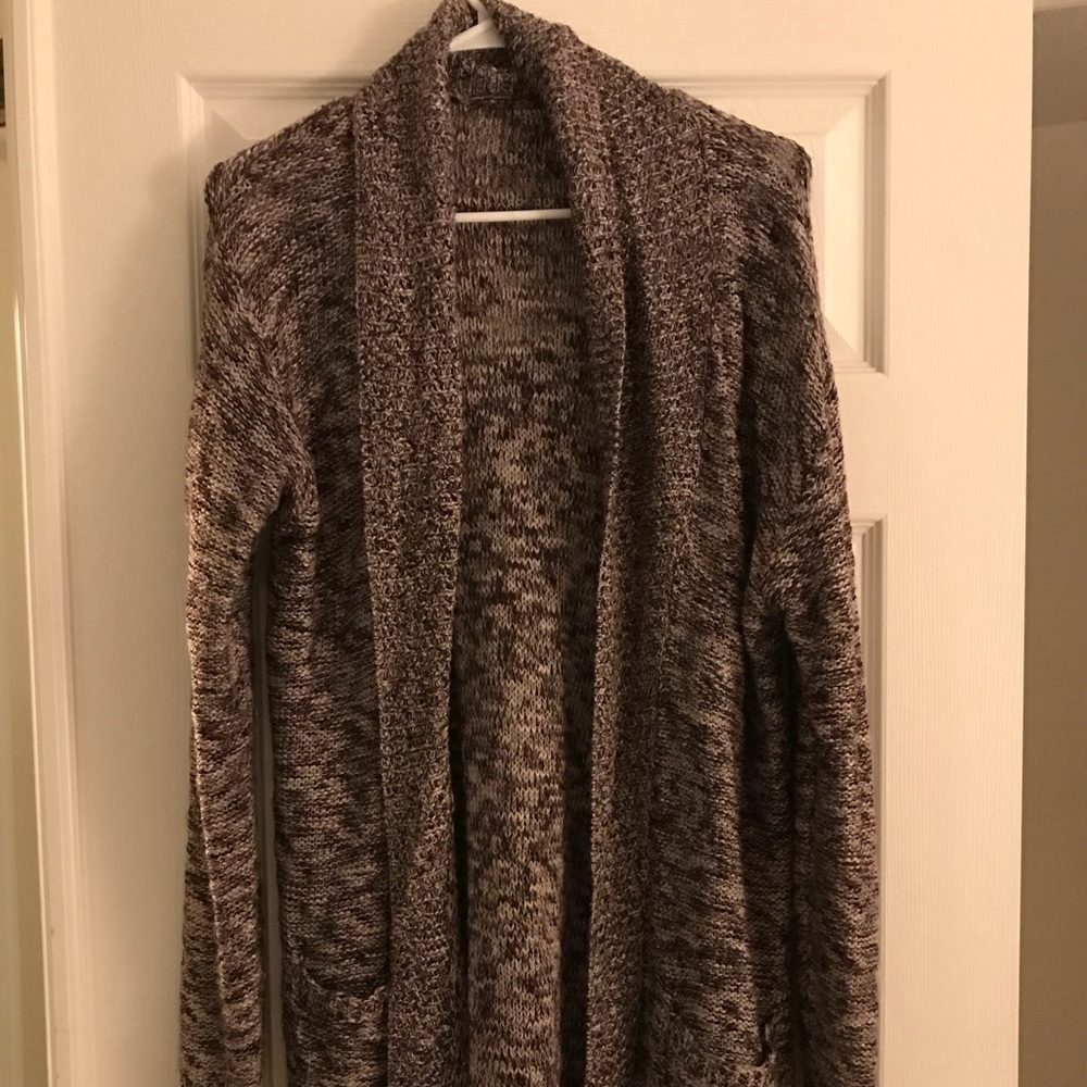 Deep purple and white sweater!